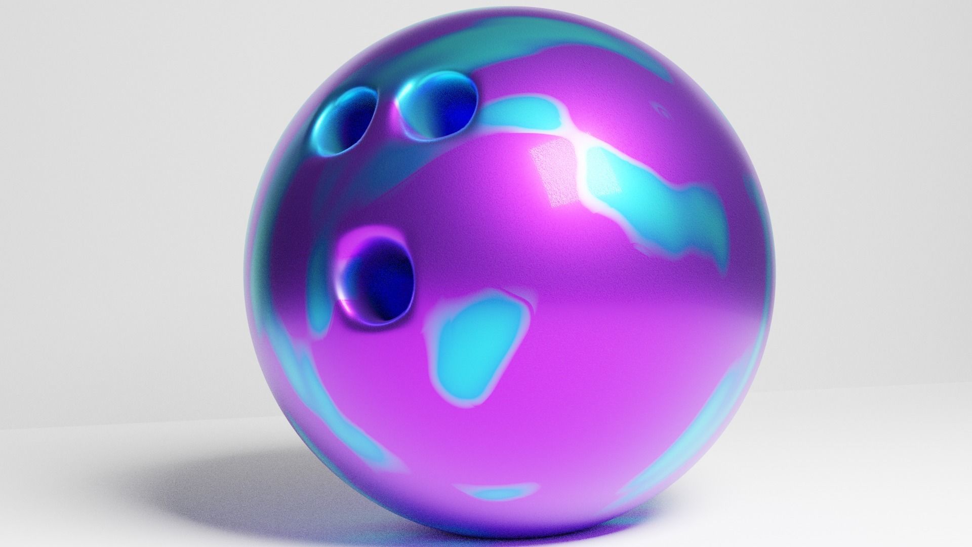 Bowling ball Evolution 3D model_1
