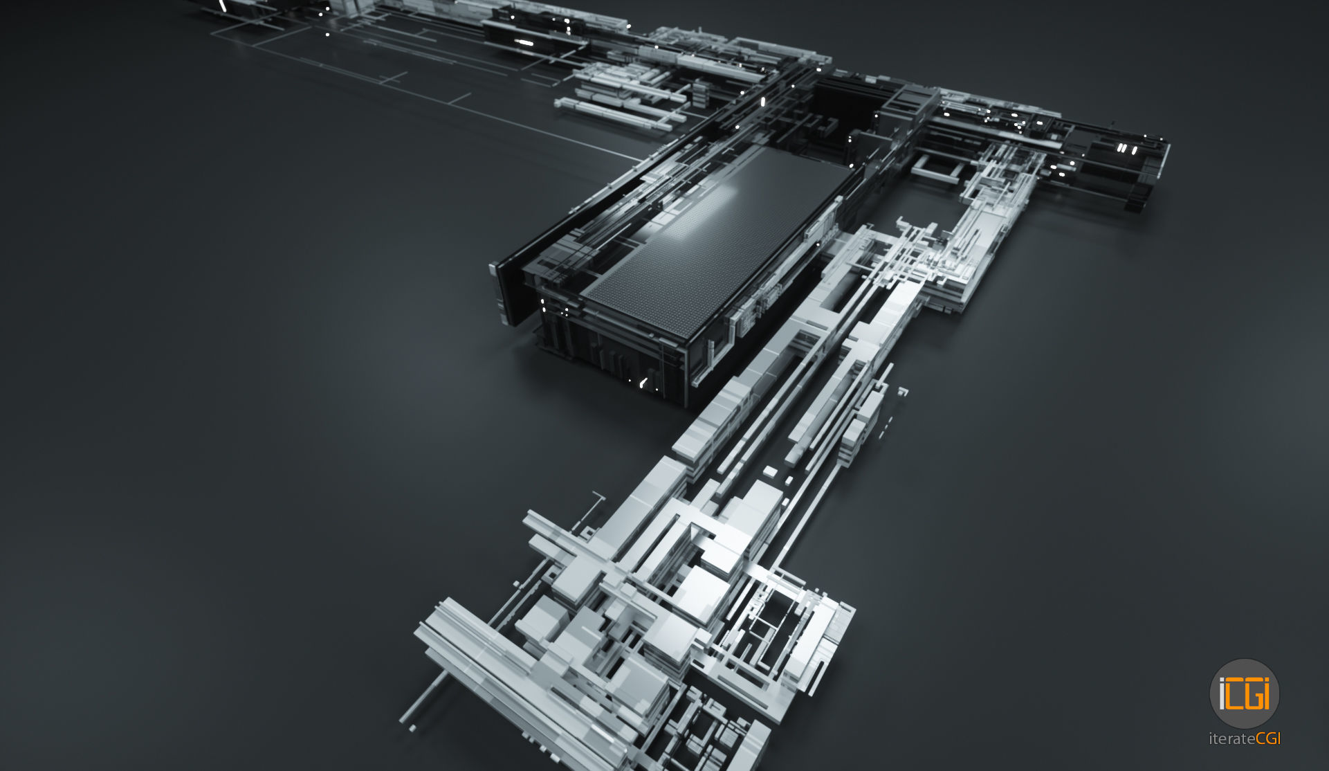 Tech Greebles set 3 Low-poly 3D model_24