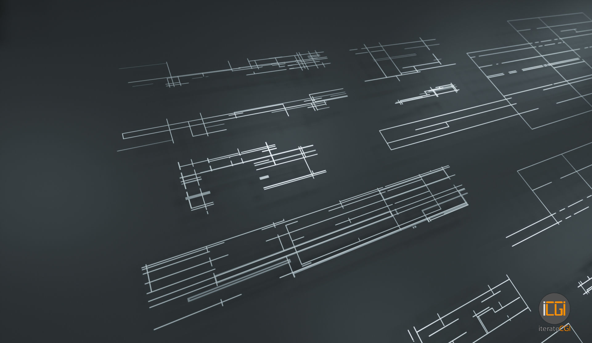 Tech Greebles set 3 Low-poly 3D model_32