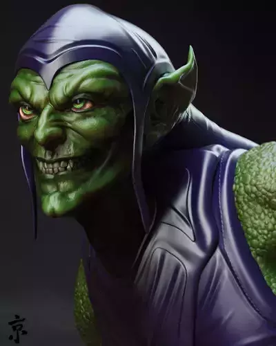 Green Goblin For 3d Print 3D print model