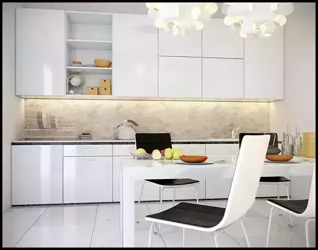 White Kitchen Room