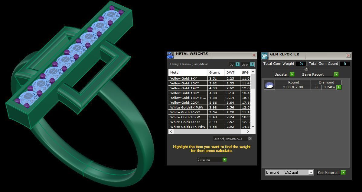 Ring 110 3D print model_8