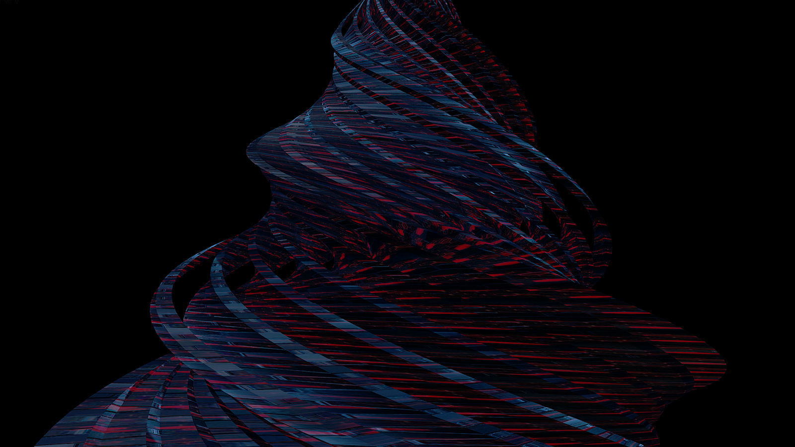 Glass Pyramid 3D model_1