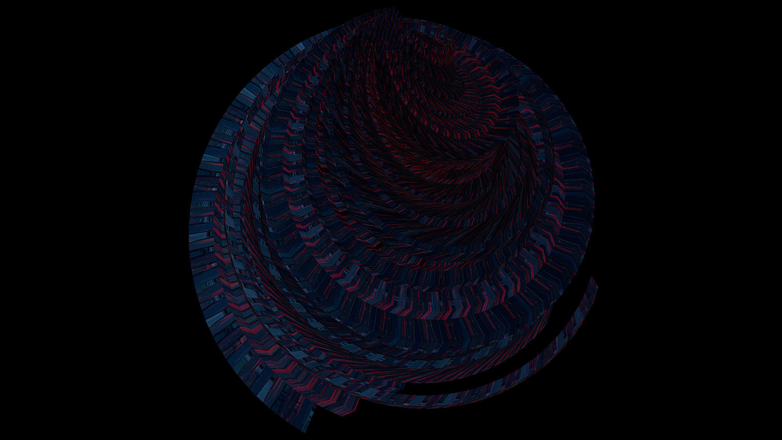 Glass Pyramid 3D model_4