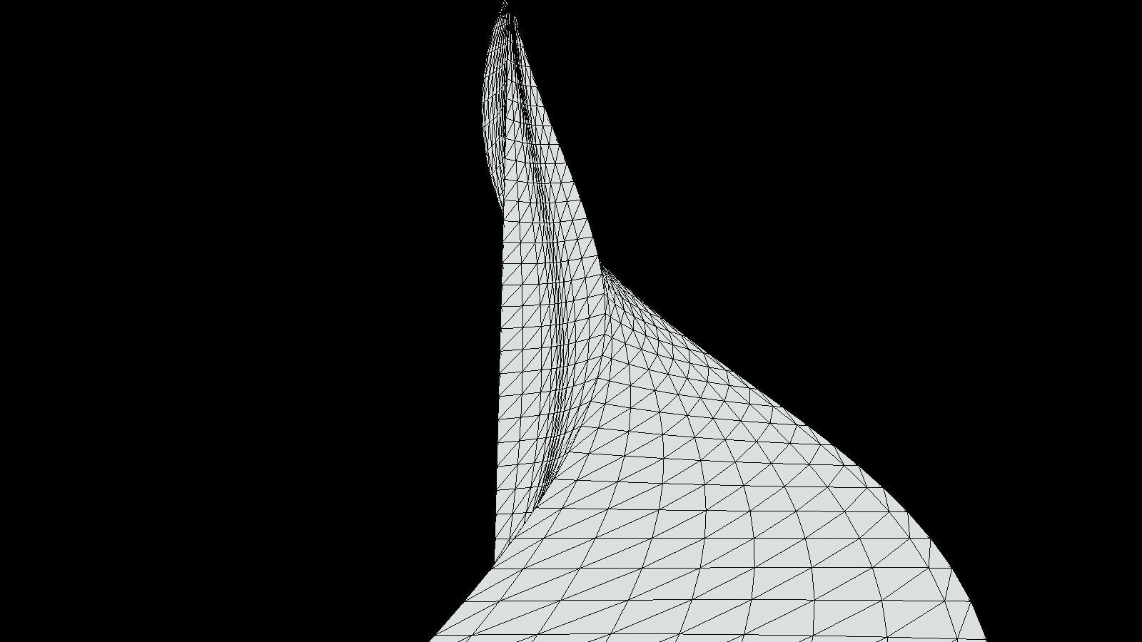 Futuristic Glass Skyscraper 3D model_6