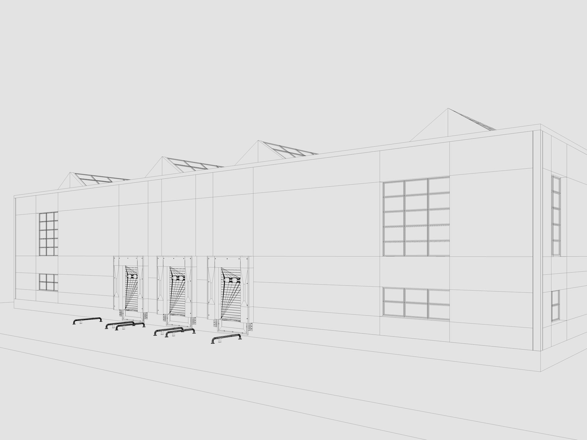 Warehouse interior and exterior 3 3D model_27