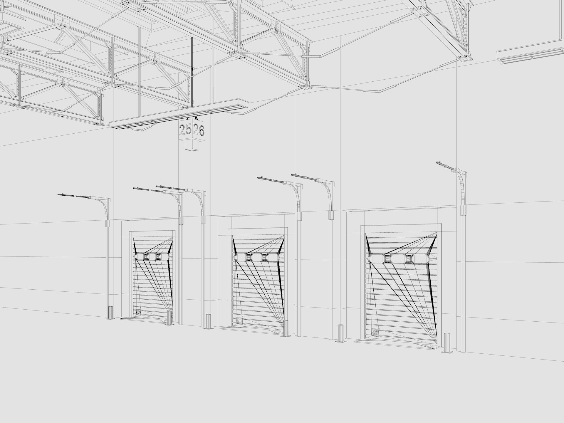 Warehouse interior and exterior 3 3D model_18