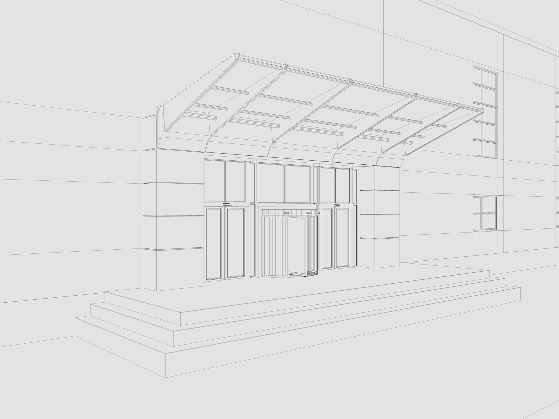 Warehouse interior and exterior 3 3D model_25