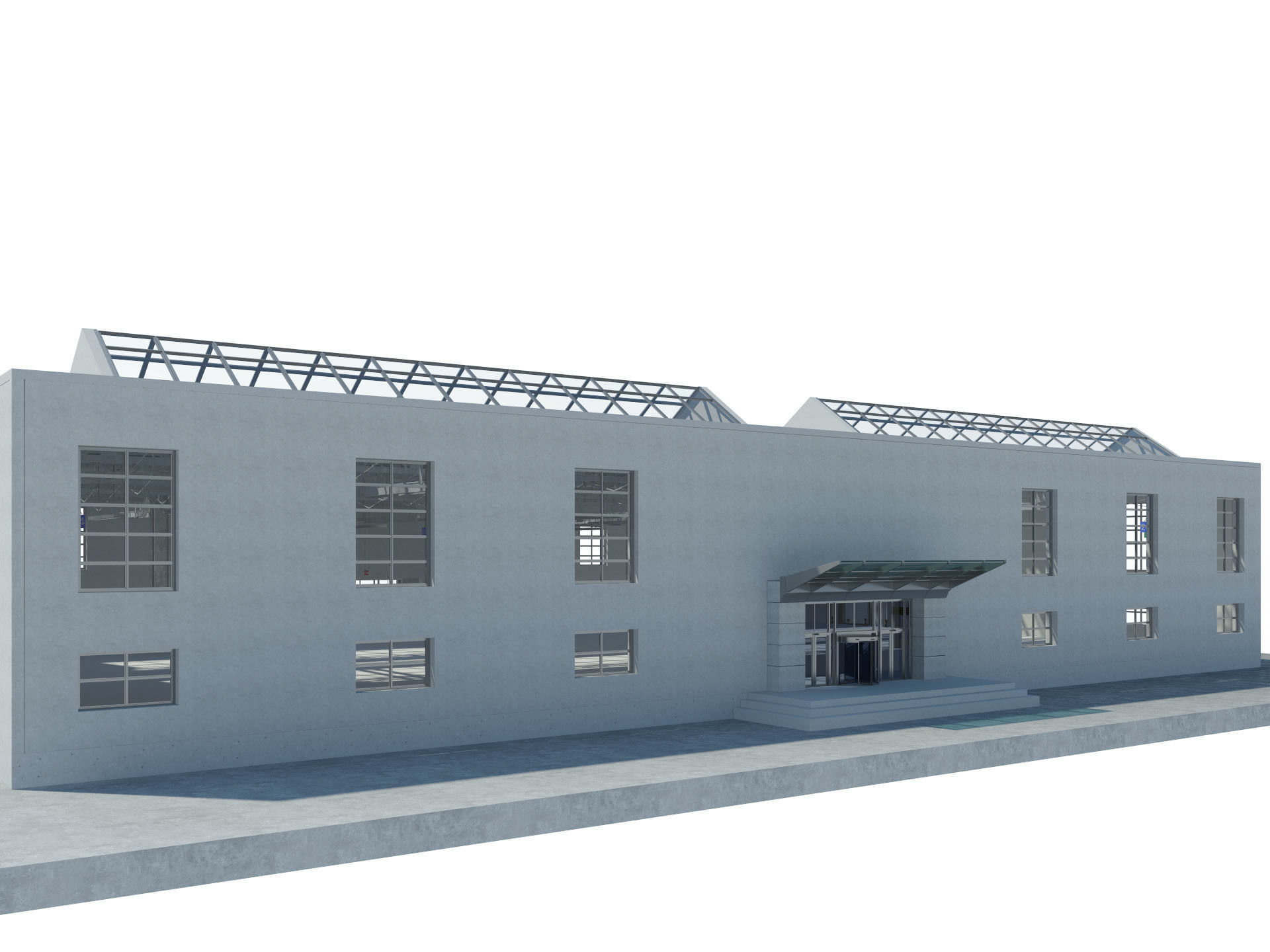 Warehouse interior and exterior 3 3D model_11