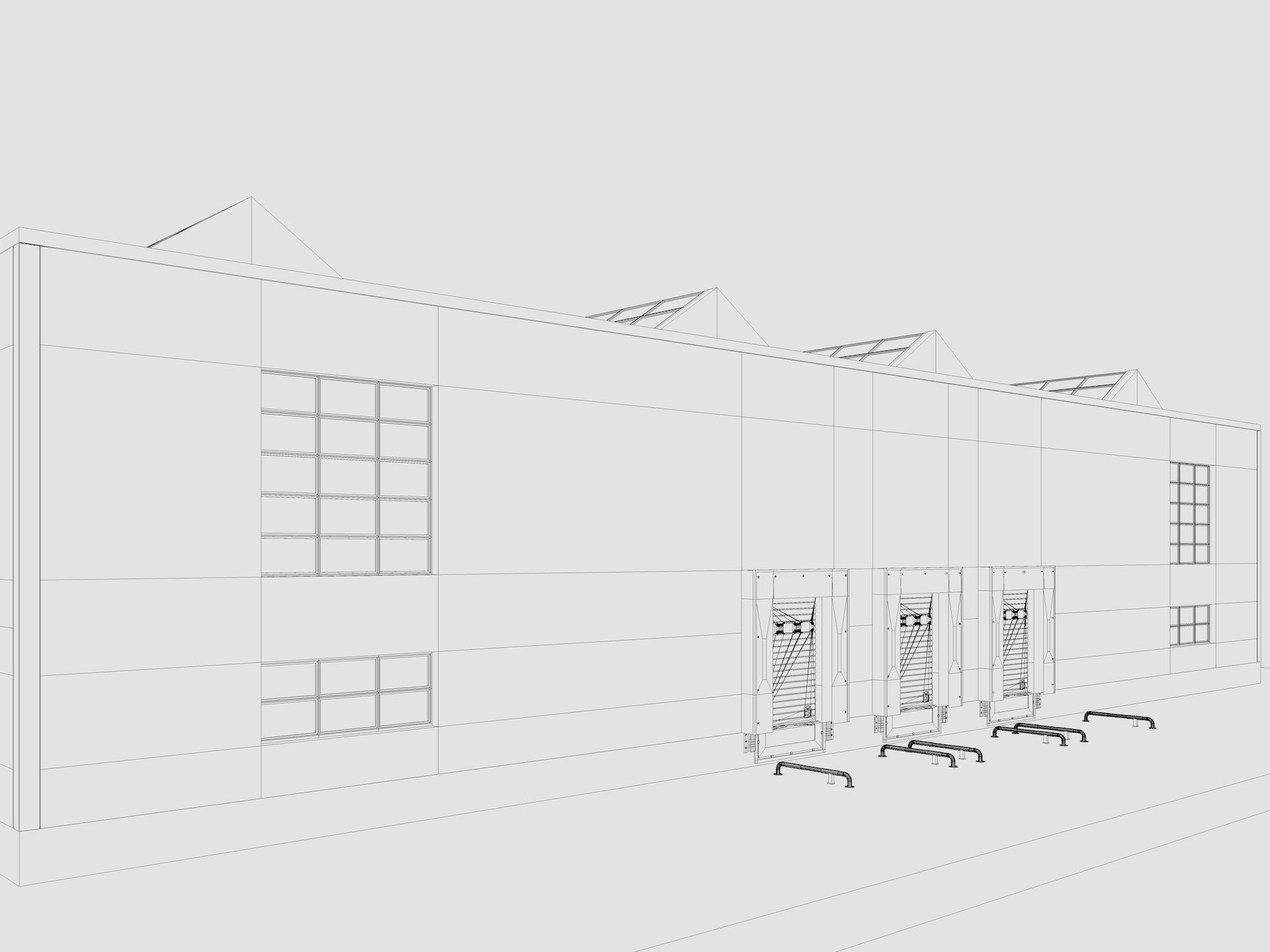 Warehouse interior and exterior 3 3D model_24