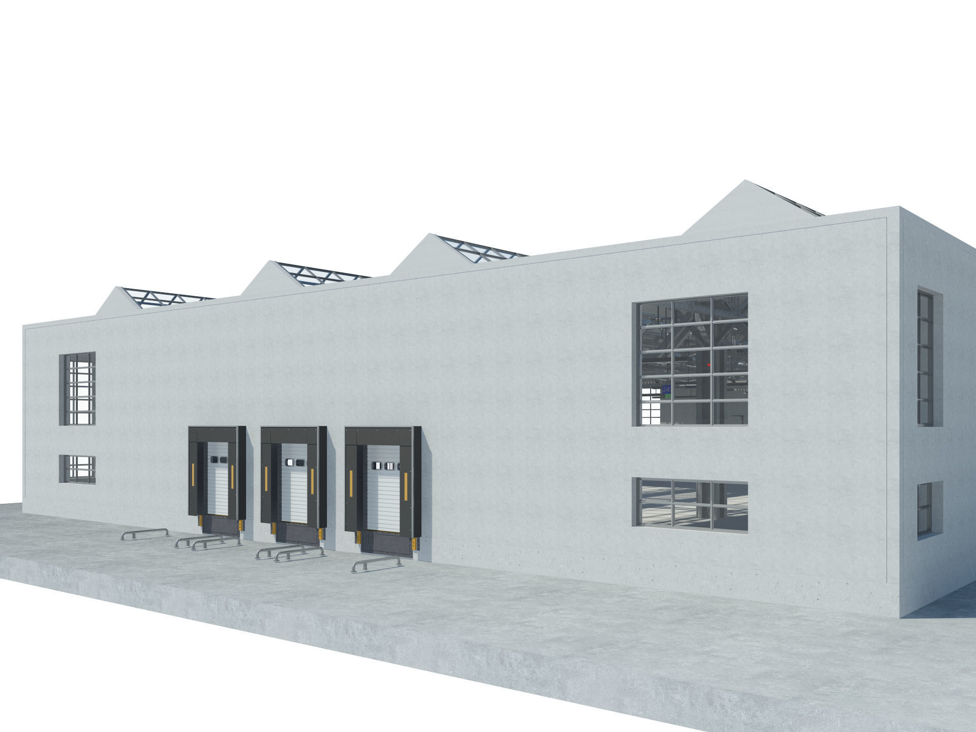 Warehouse interior and exterior 3 3D model_13
