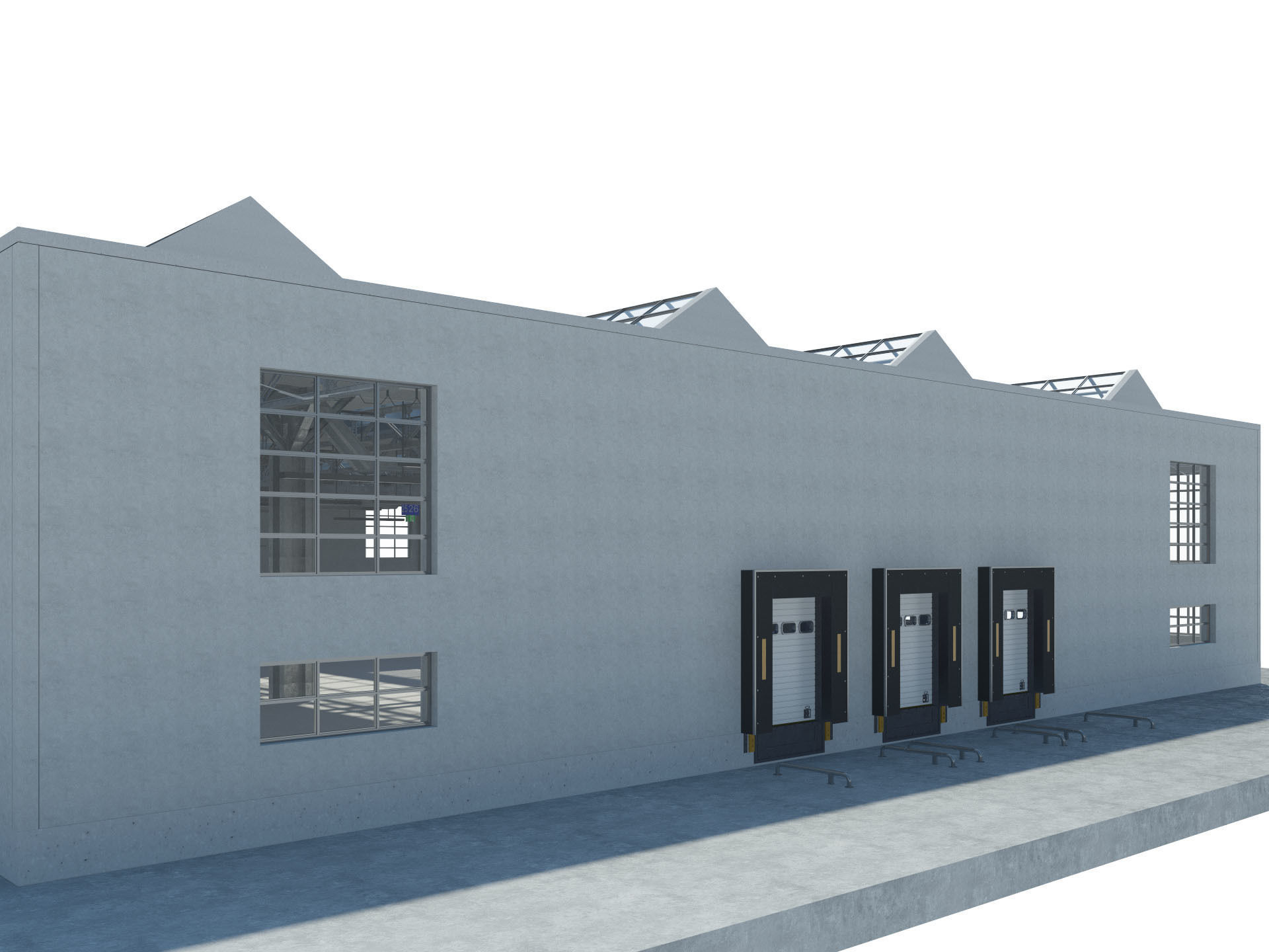 Warehouse interior and exterior 3 3D model_12