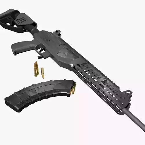 IWI Galil Ace low-poly