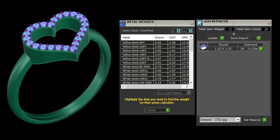 Ring 111 3D print model_8