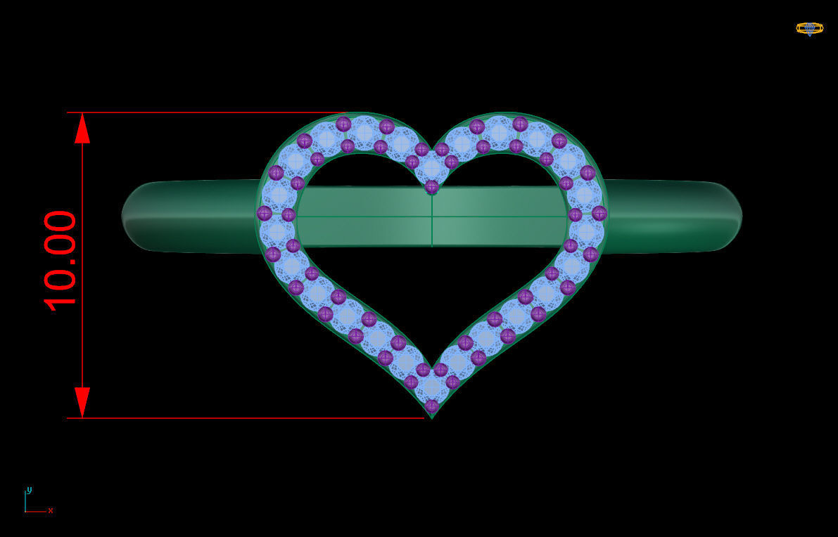 Ring 111 3D print model_6