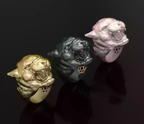 Tiger Ring jewelry 