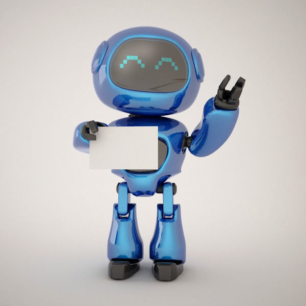 Mini Robot 3D model_3