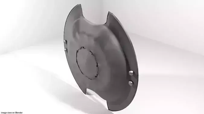 Personal Armor Shield - Spartan Shield 3D model