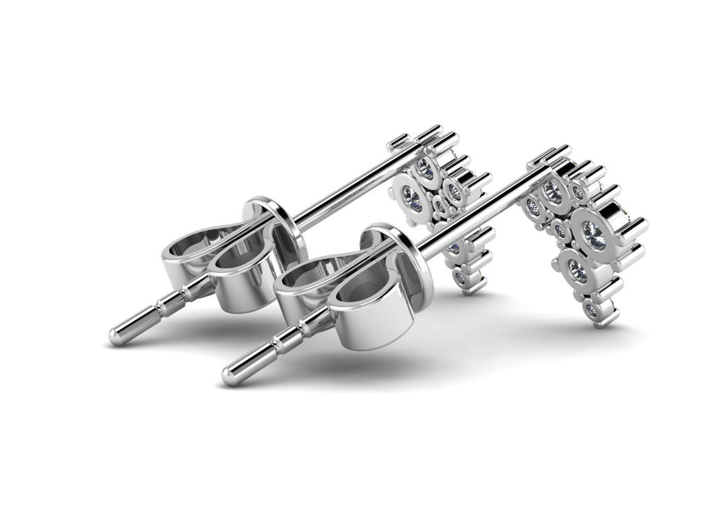 Jewelry Earrings 005 3D print model_12