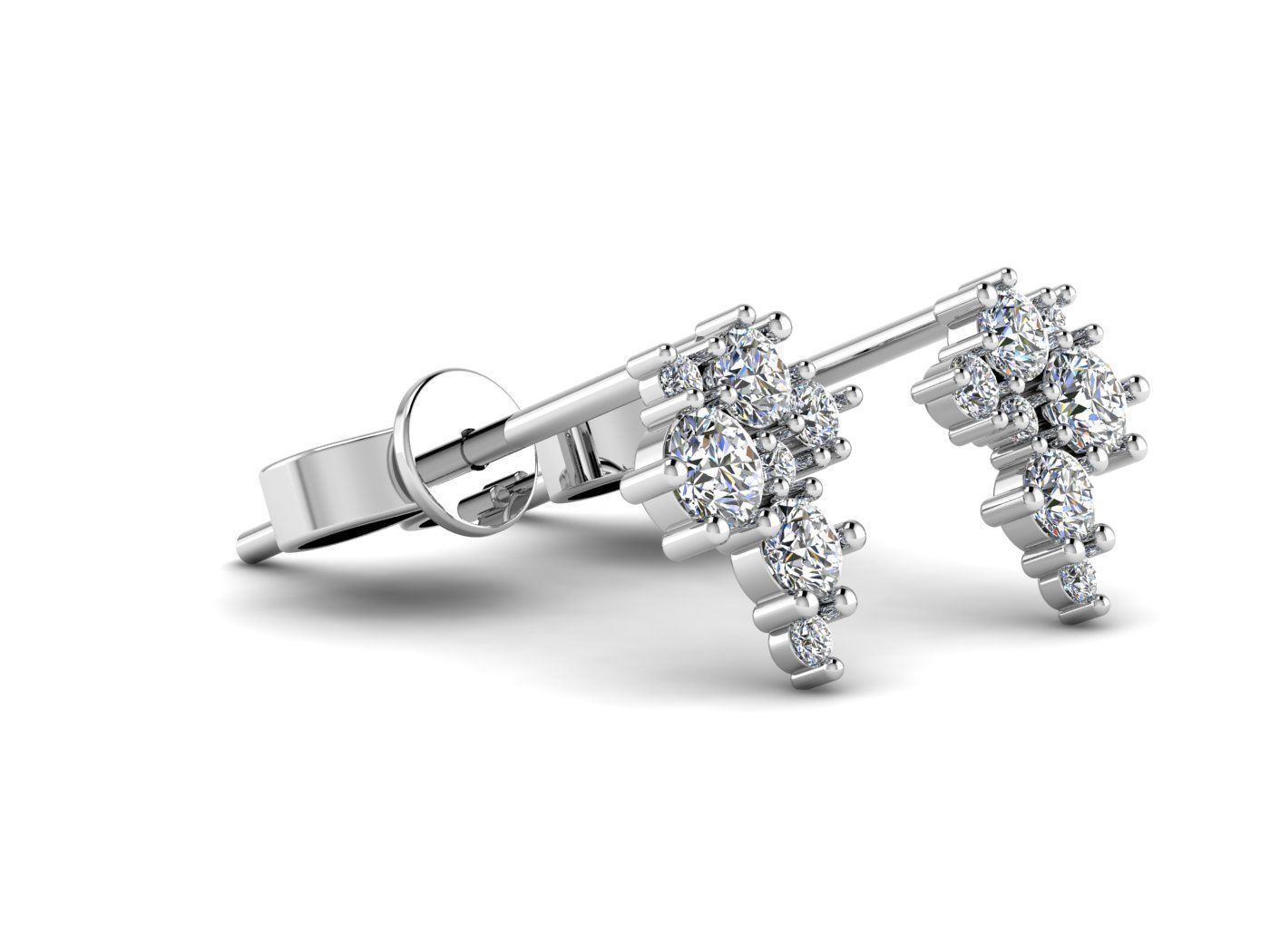 Jewelry Earrings 005 3D print model_2