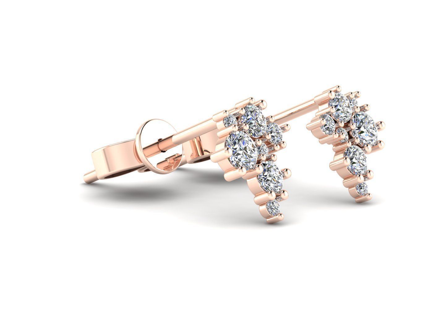 Jewelry Earrings 005 3D print model_7