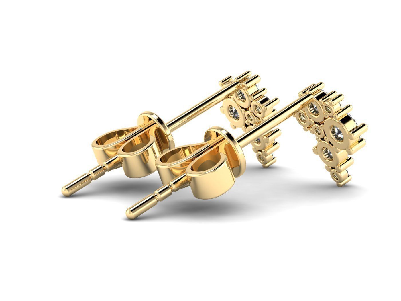 Jewelry Earrings 005 3D print model_11