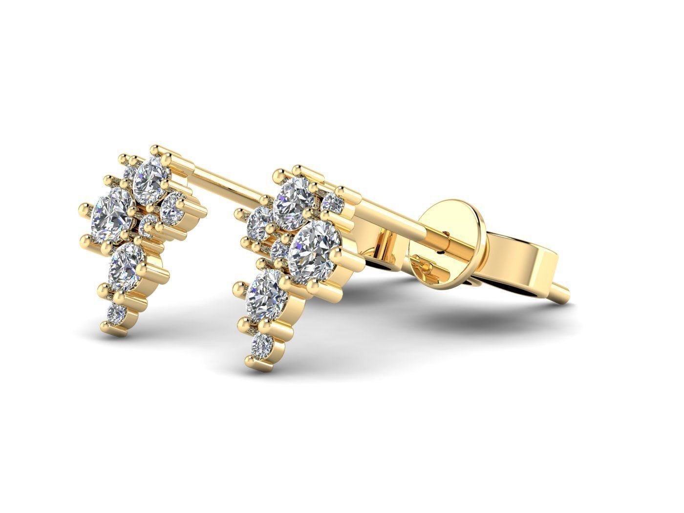 Jewelry Earrings 005 3D print model_9