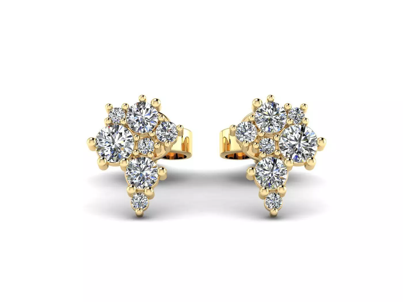 Jewelry Earrings 005 3D print model_0