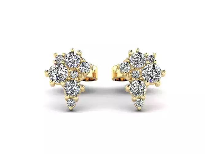 Jewelry Earrings 005 3D print model