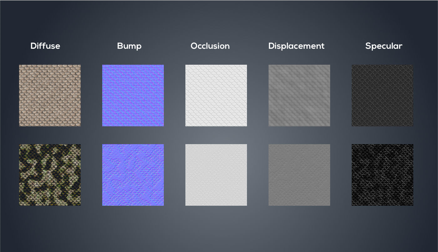 Reptile snake skin Texture_1