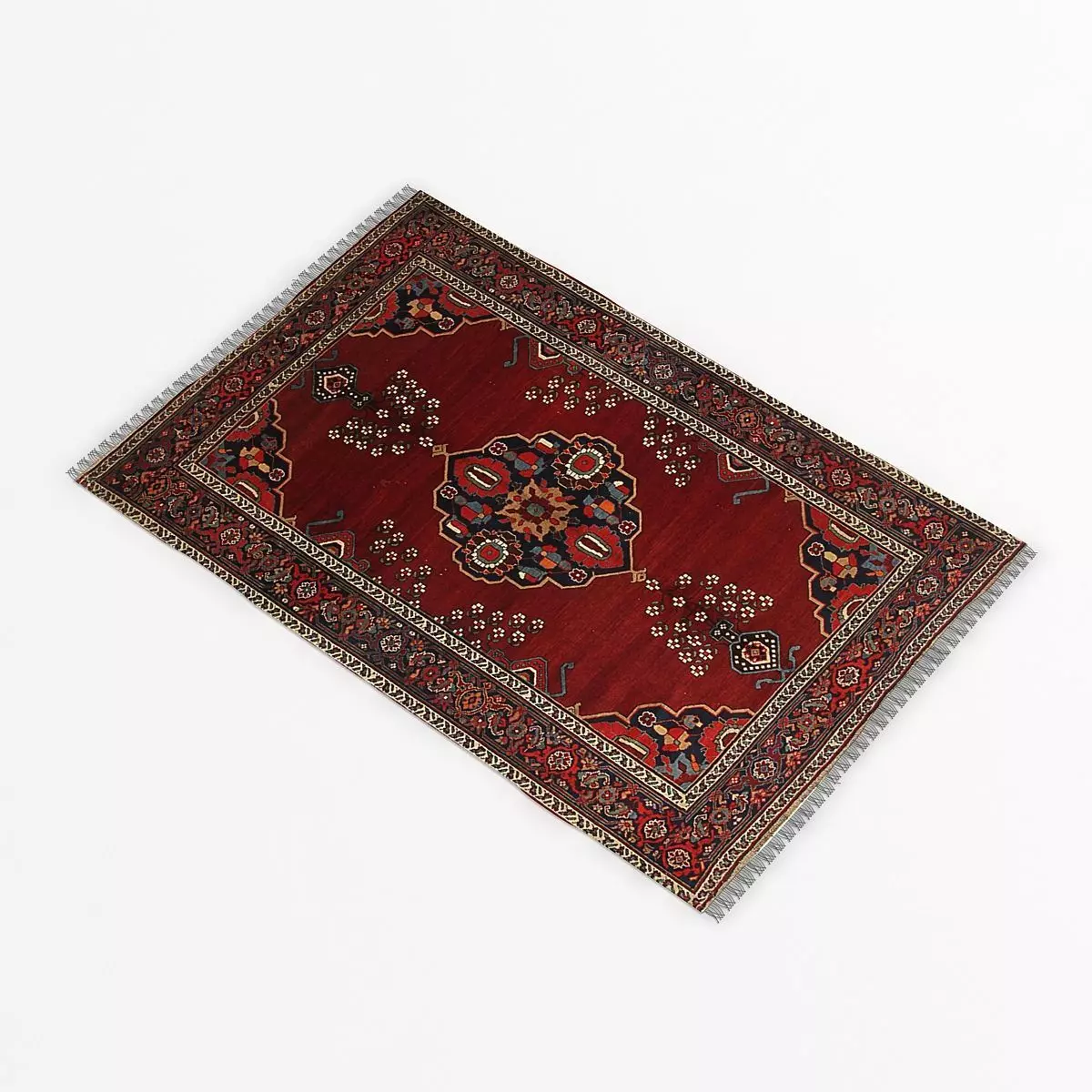 Carpet 2 oriental rug 3D model_0