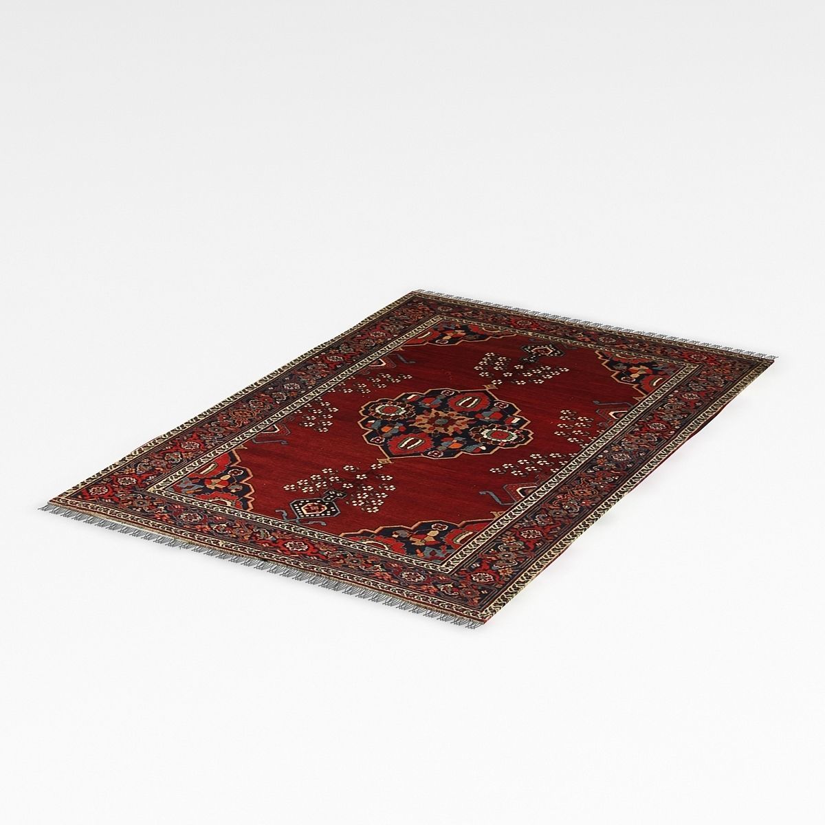 Carpet 2 oriental rug 3D model_1
