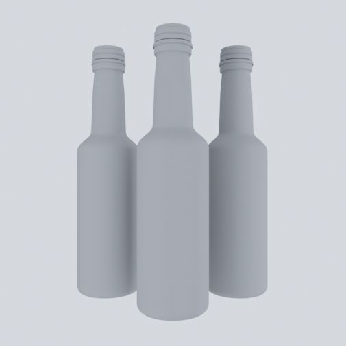 Juice Bottle 3D model_1