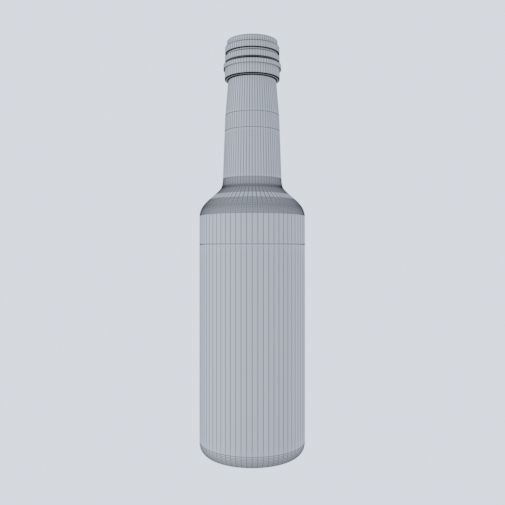 Juice Bottle 3D model_4