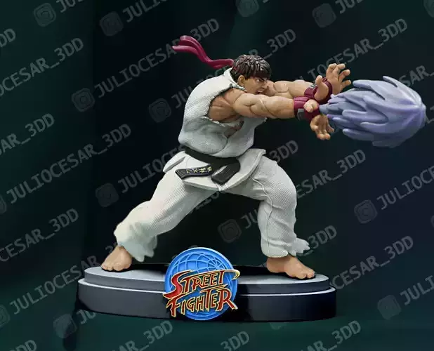 Street fighter - Ryu 3D print model