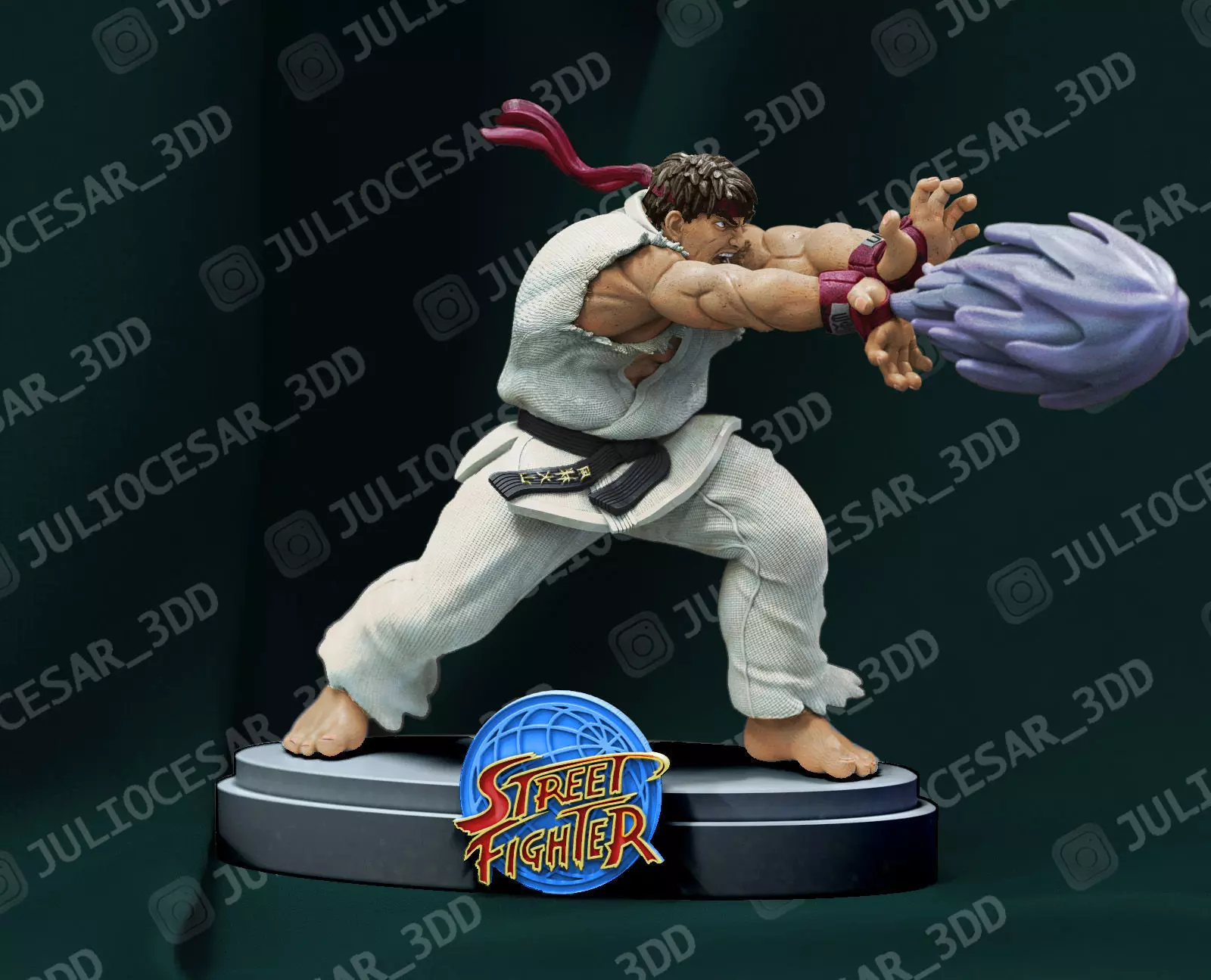 Street fighter - Ryu 3D print model_0