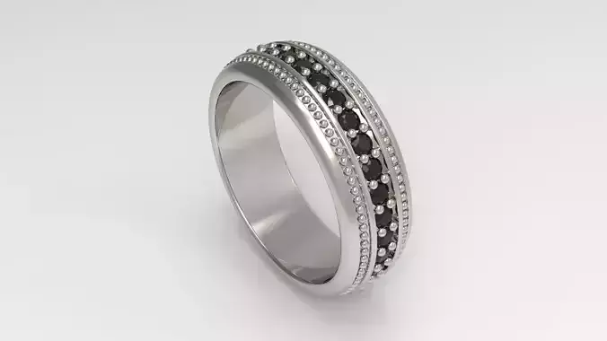 Eternity Ring Eu 62 size 3D print model