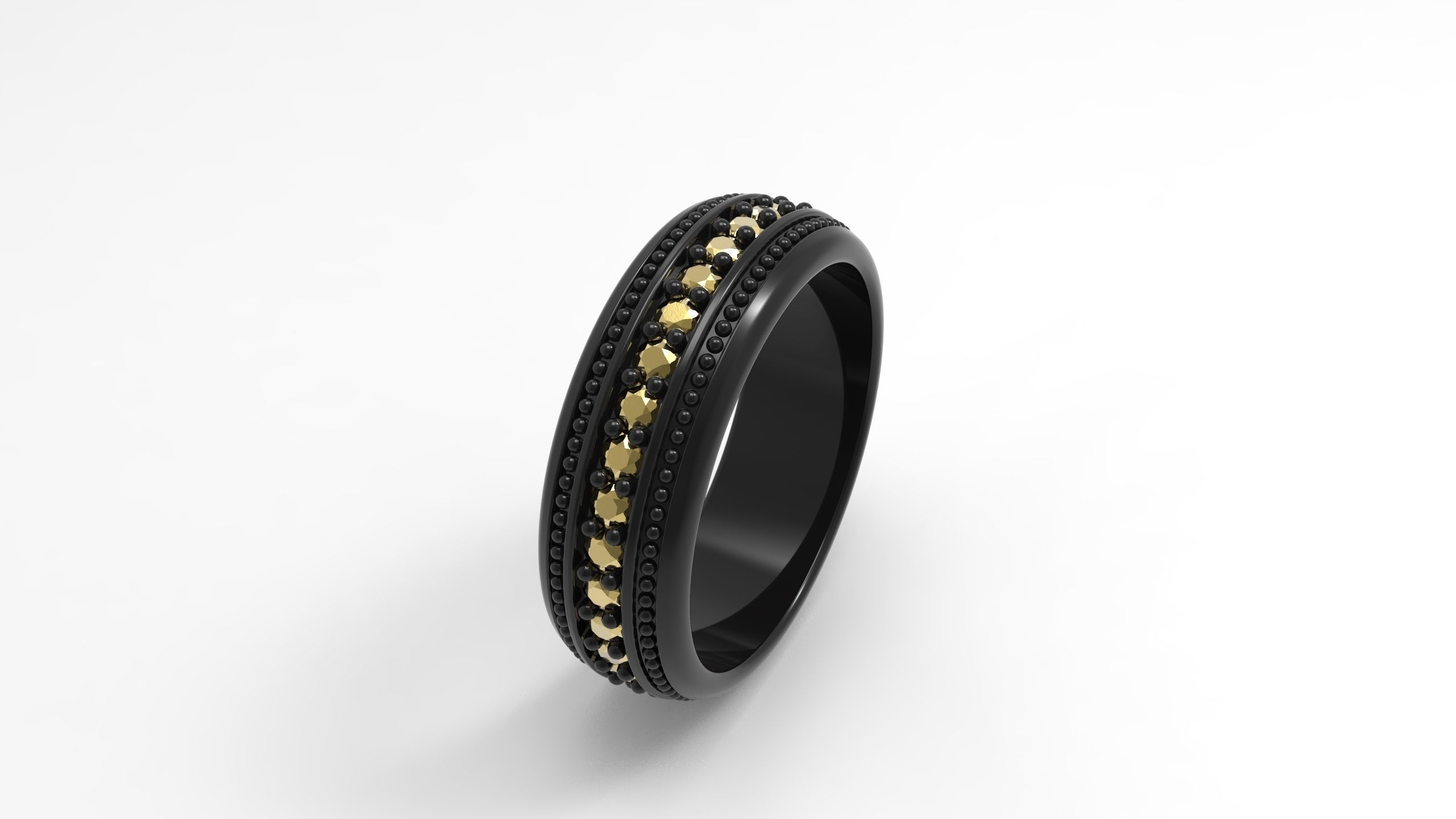 Eternity Ring Eu 62 size 3D print model_2