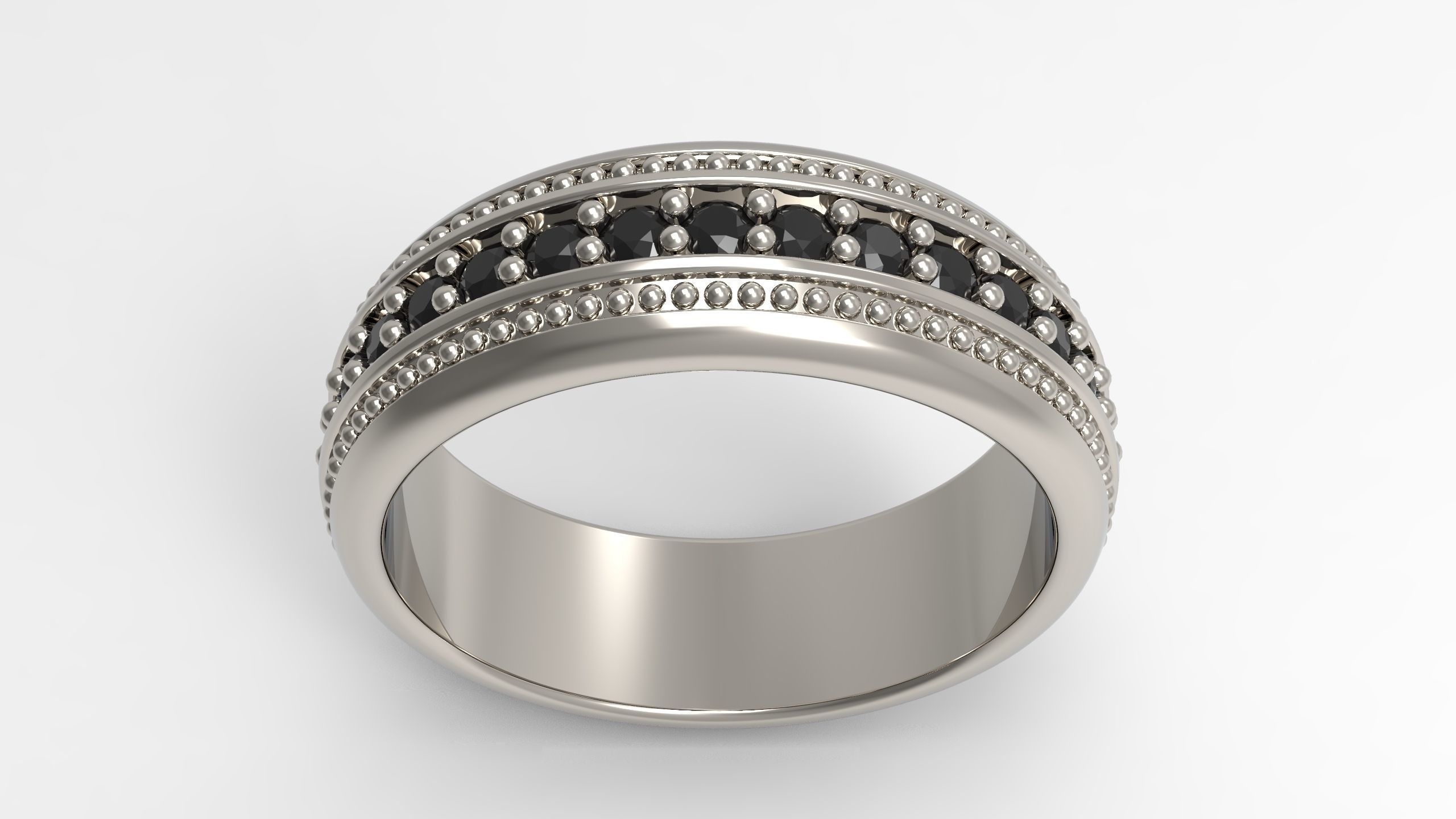 Eternity Ring Eu 62 size 3D print model_3