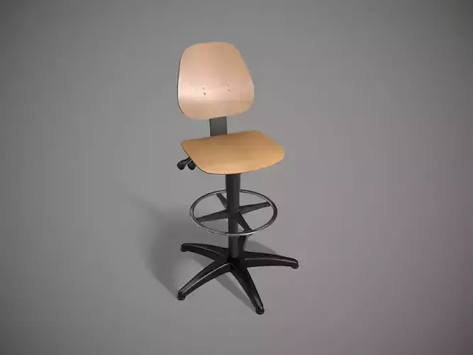 360 Degree Chair Wood - Metal