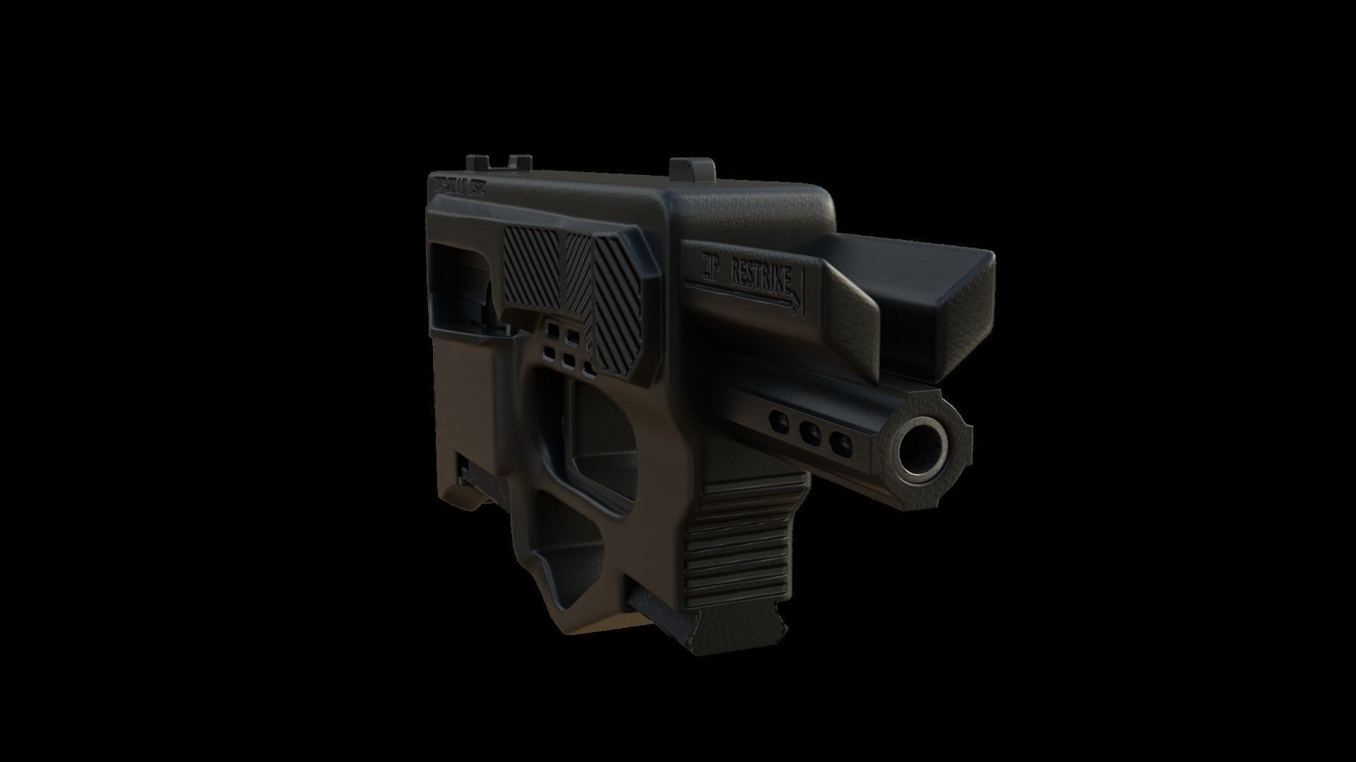 ZipFactory 22 gun 3D model_3