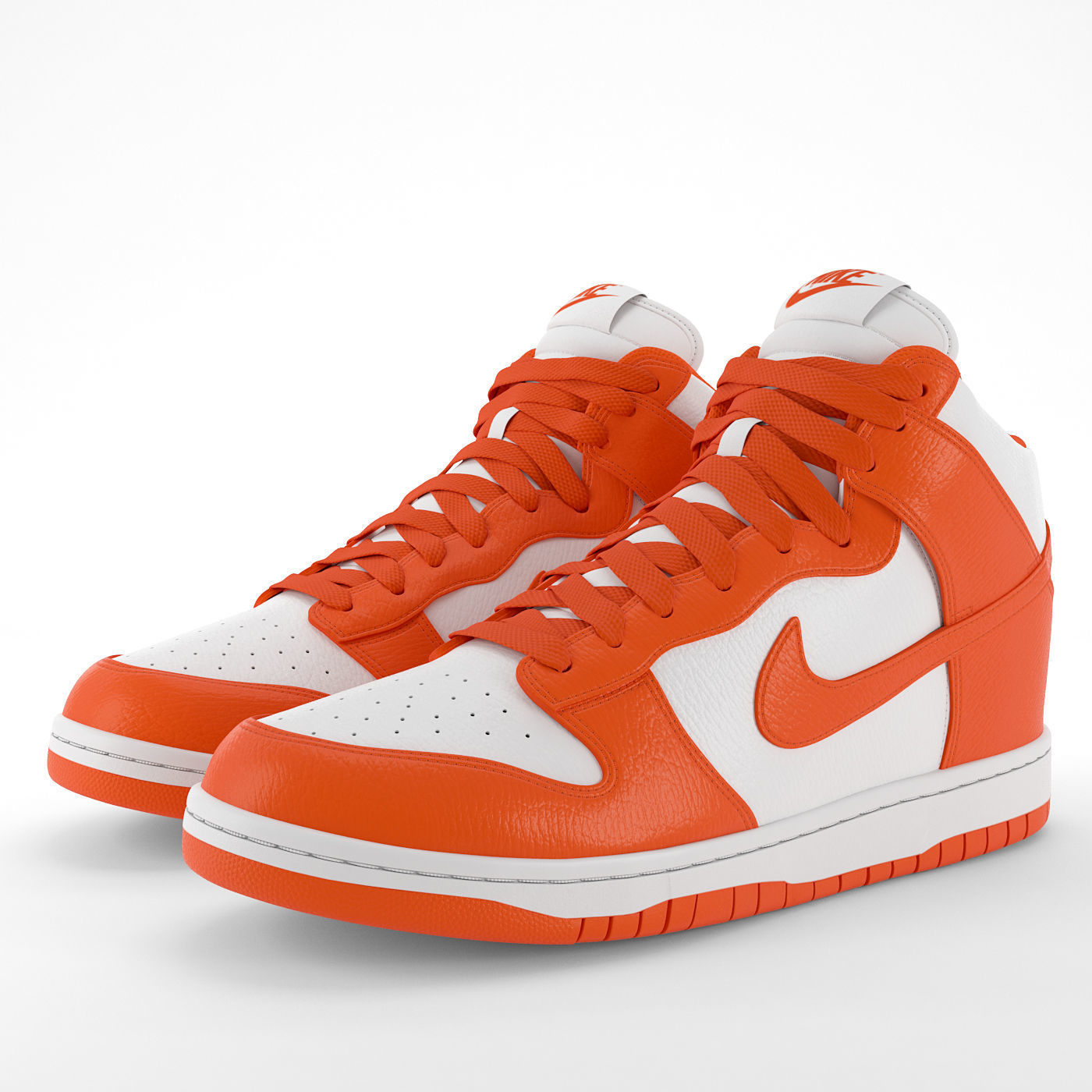 Nike Dunk High PBR Low-poly 3D model_4