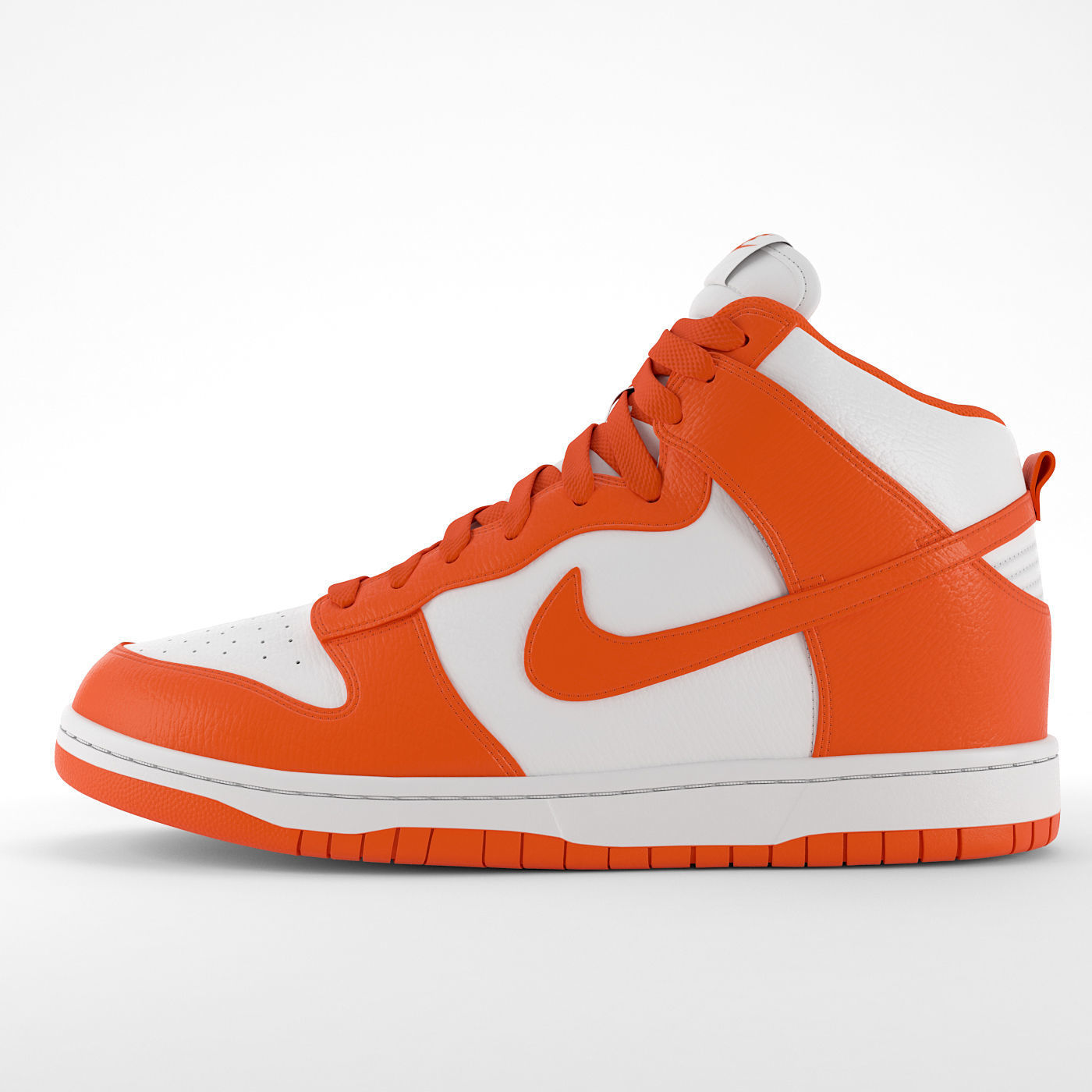 Nike Dunk High PBR Low-poly 3D model_1