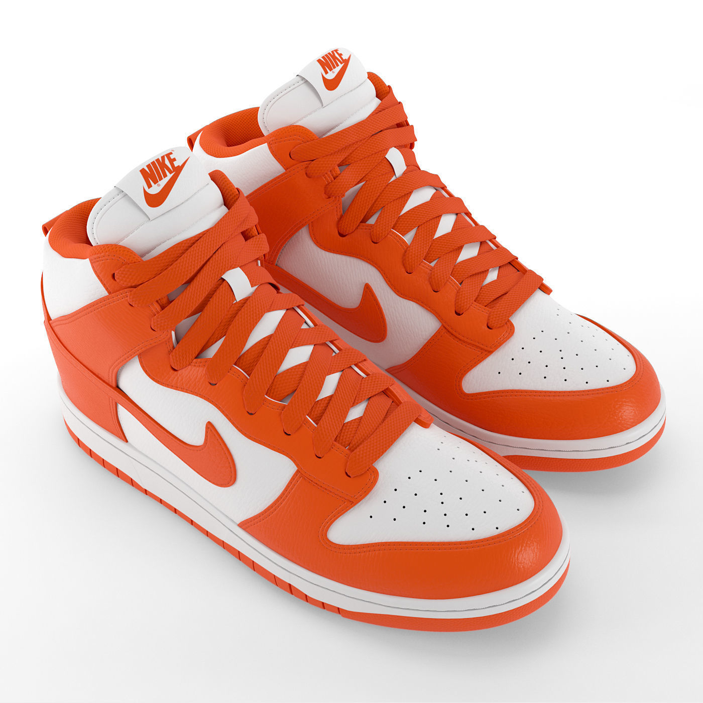 Nike Dunk High PBR Low-poly 3D model_5