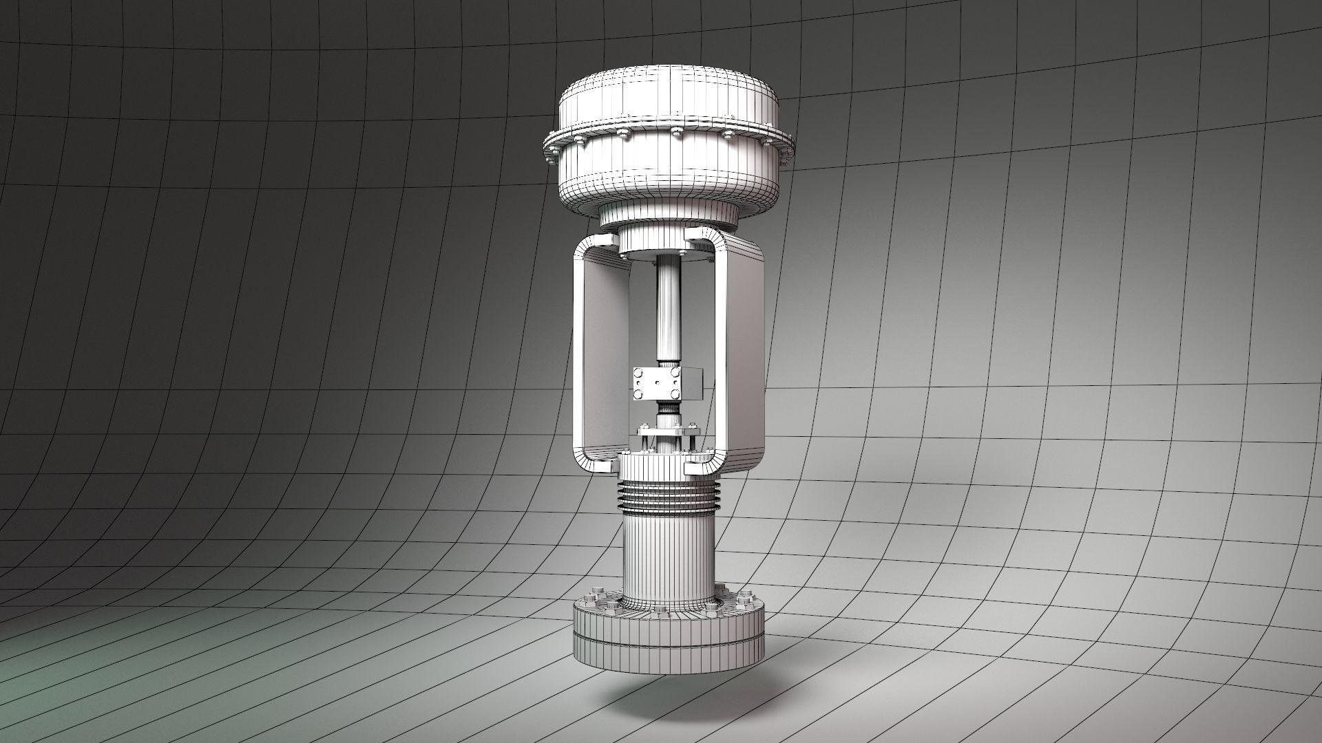 AutoValve metal valve 3D model_1