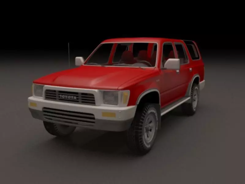 Toyota 4Runner 1989-1997 3D model_0