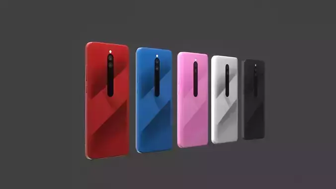 Smartphone 3D 4K PBR Game Asset with LODs Low-poly 3D model