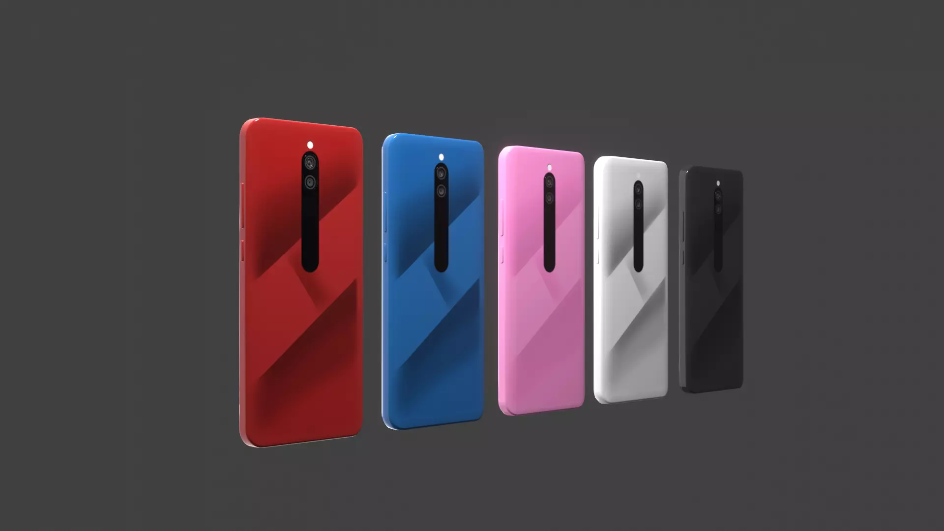 Smartphone 3D 4K PBR Game Asset with LODs Low-poly 3D model_0