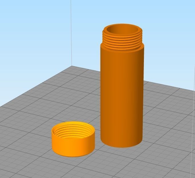 Container for 18650 batteries 3D print model_5
