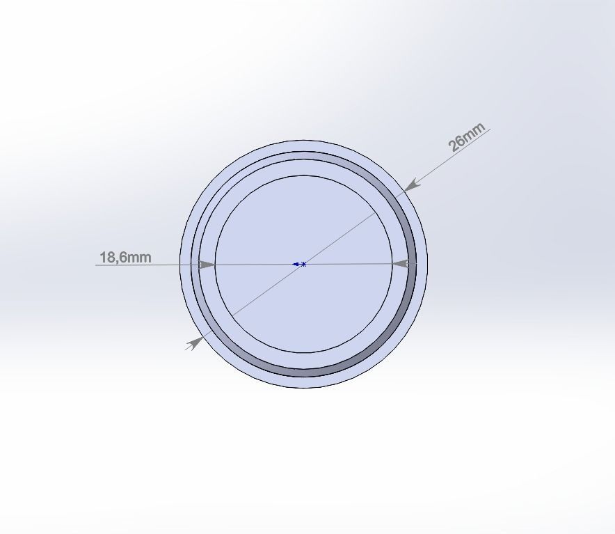 Container for 18650 batteries 3D print model_3